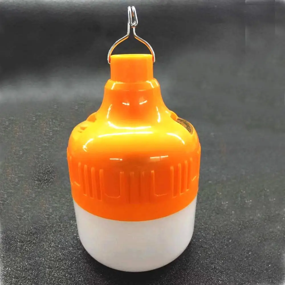 10W Indoor and Outdoor Lamp 1200mA Battery Rechargeable LED Emergency Bulb Light