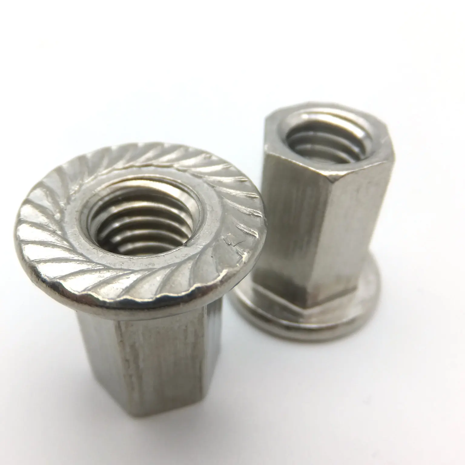 Hardware Material High Strength Din  Carbon Steel Hot Dipped Galvanized  hex flange nuts