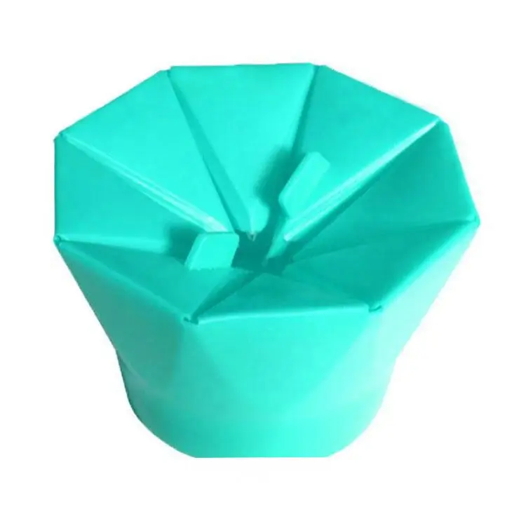 Home snacks maker new arrival magic microwave safe collapsible DIY silicone silicone popcorn maker with lid