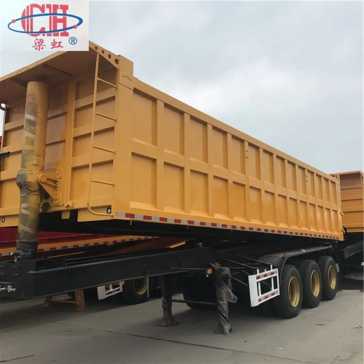 Jining LiangHong Brand Semi-trailer Dump Truck Dumping Trucks For Sale