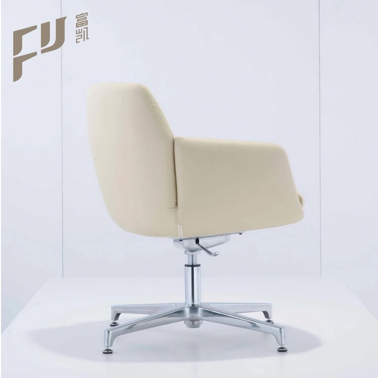 
swivel hotel leisure office leather chair for use project 