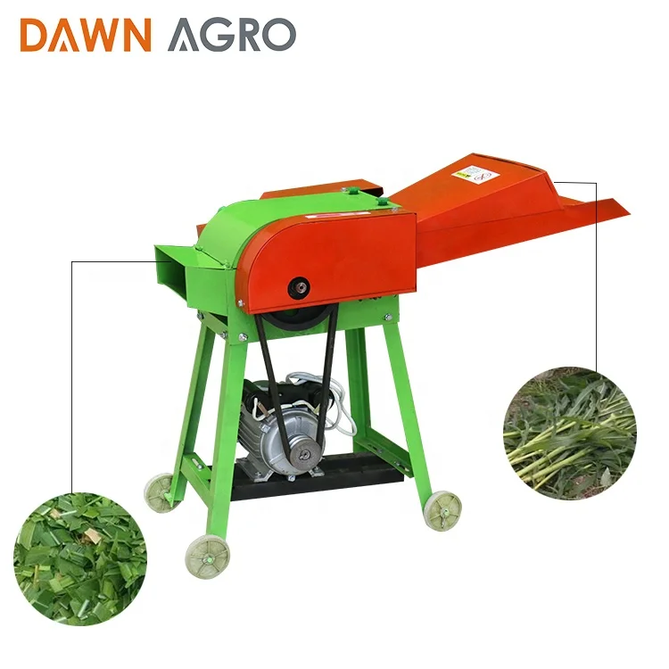 DAWN AGRO Mini Chaff Cutter Machine Chopper Forage Animal Feed Processing Machine