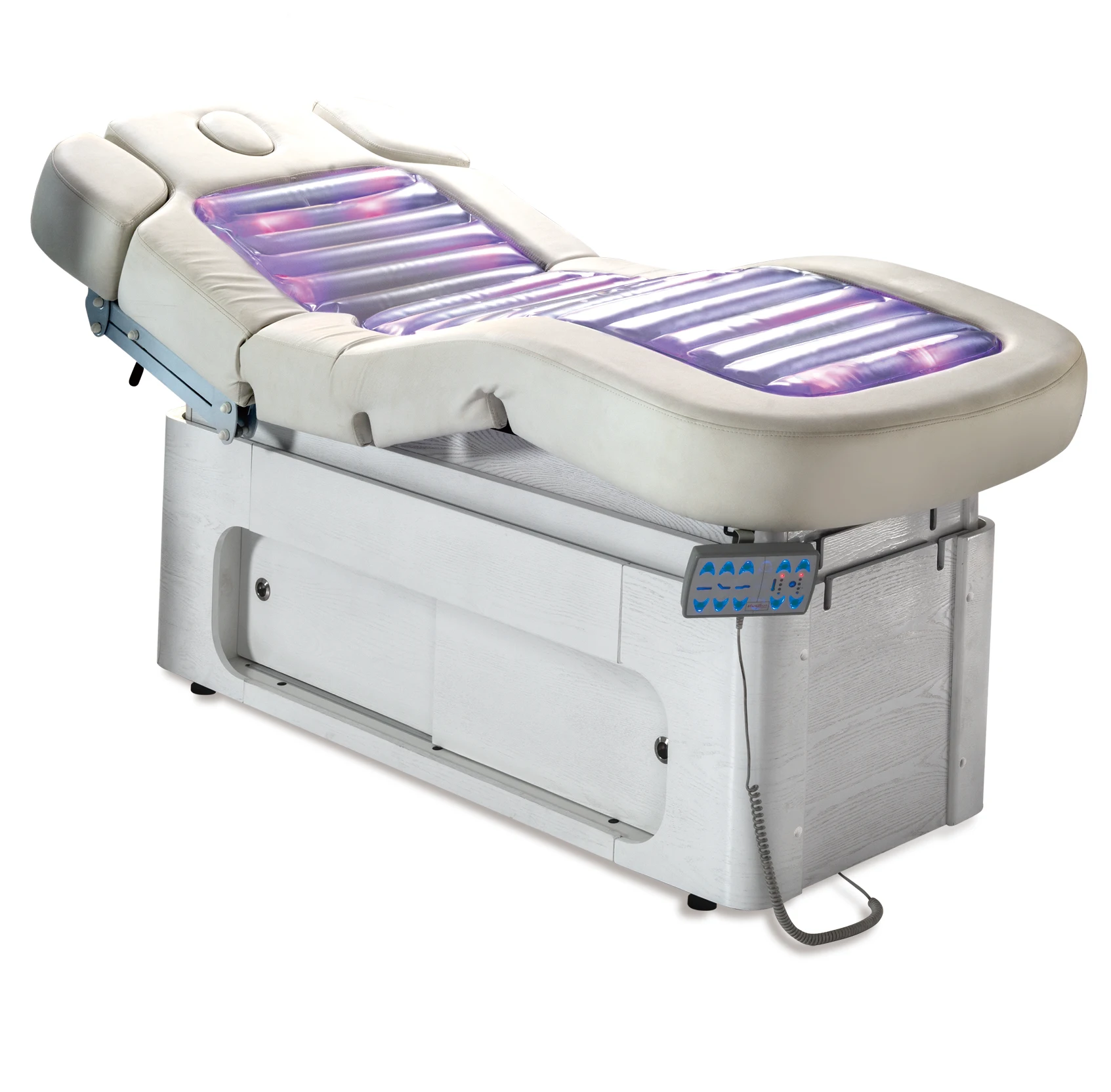 heated facial bed with facial bed electric massage table of hydro massage bed water