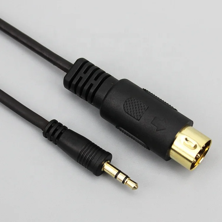 5 Pin MIDI DIN Male Plug to 3.5mm Stereo Jack Cable Lead Audio Cable