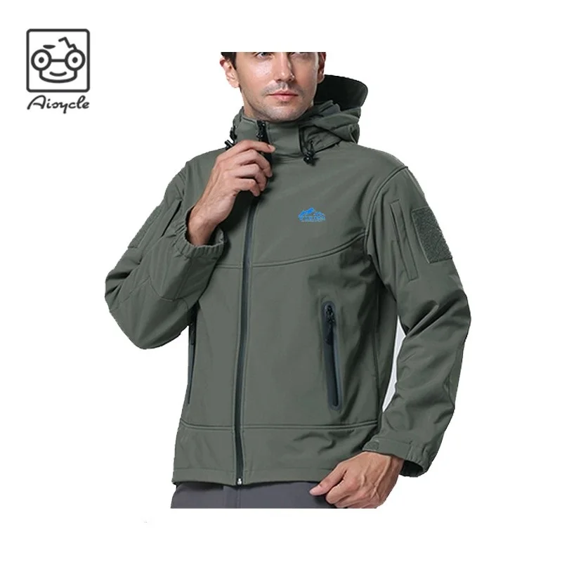 Мужская военная куртка наружное оборудование Softshell куртка для кемпинга