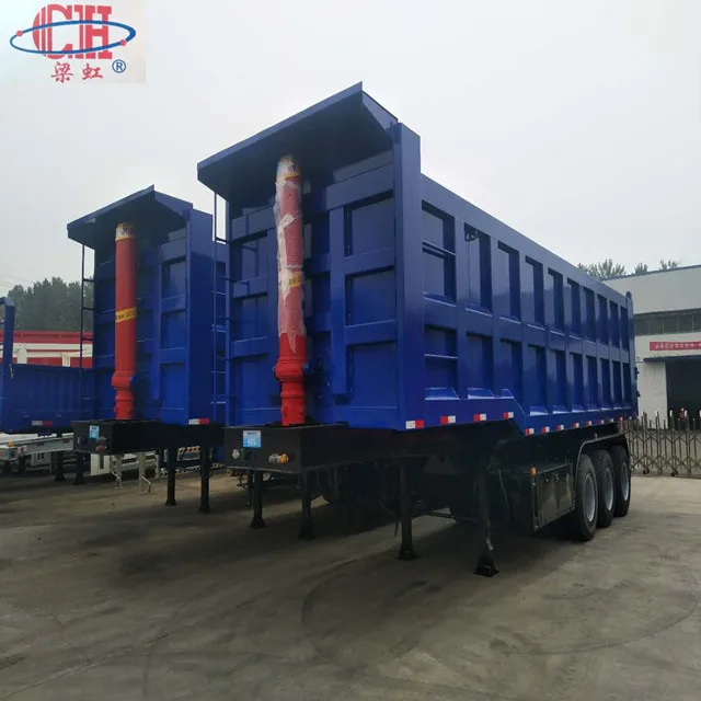 Jining Lianghong Brand Trailer 3 Axles dump semi-trailer dump trucks popular abroad for sale
