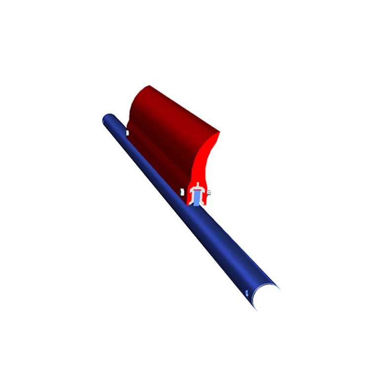 Полиуретановый первичный Конвейерный ленточный очиститель аналогичный скребкам flexco