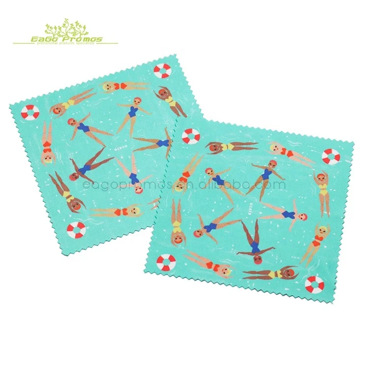 2024 2025 самая популярная акция полноцветная полиэфирная микрофибра ткань для очистки экрана мобильного телефона