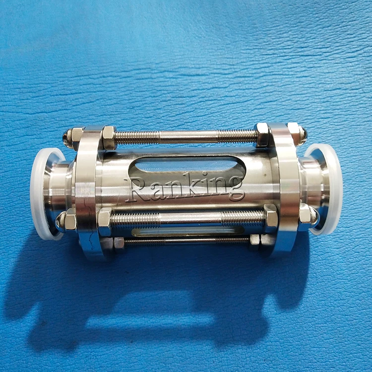 3' stainless steel 304 tank device Sanitary clamped oil level protect cover sight glass