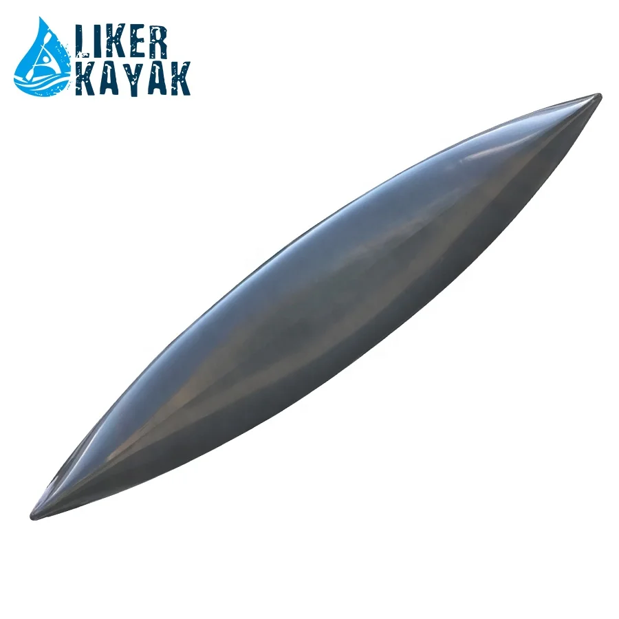 Sit in family touring boat sea roomy three seats Canoe