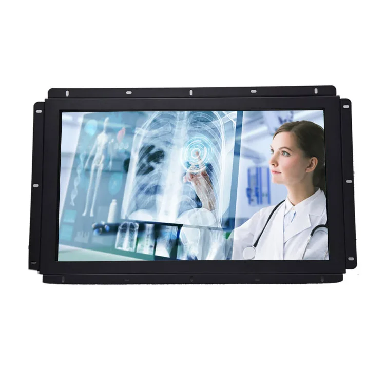 21.5 inch open frame capacitive touch screen monitor industrial embedded touch monitor with 1000cd/m2