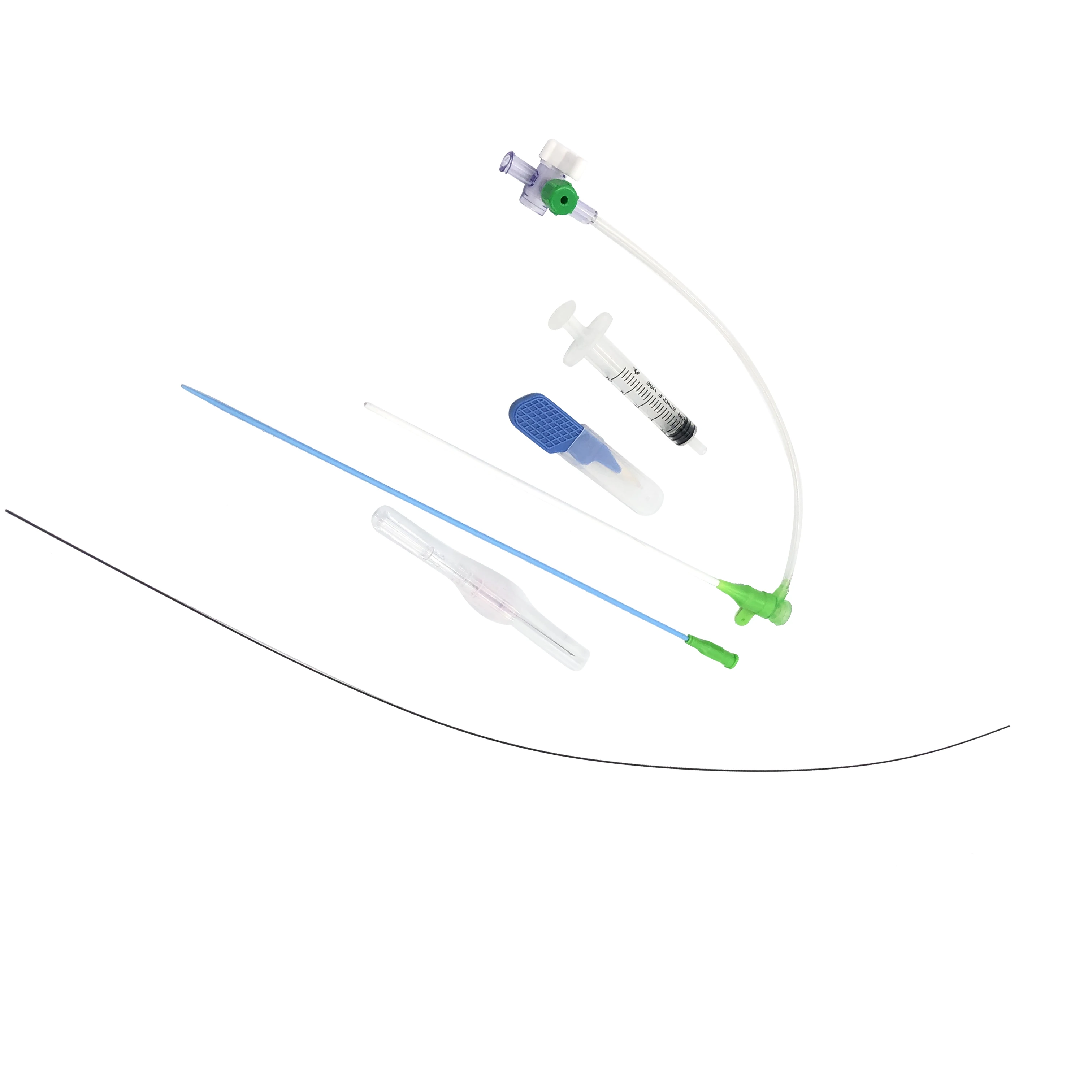 Transradial Hospital radial catheter introducer sheath set