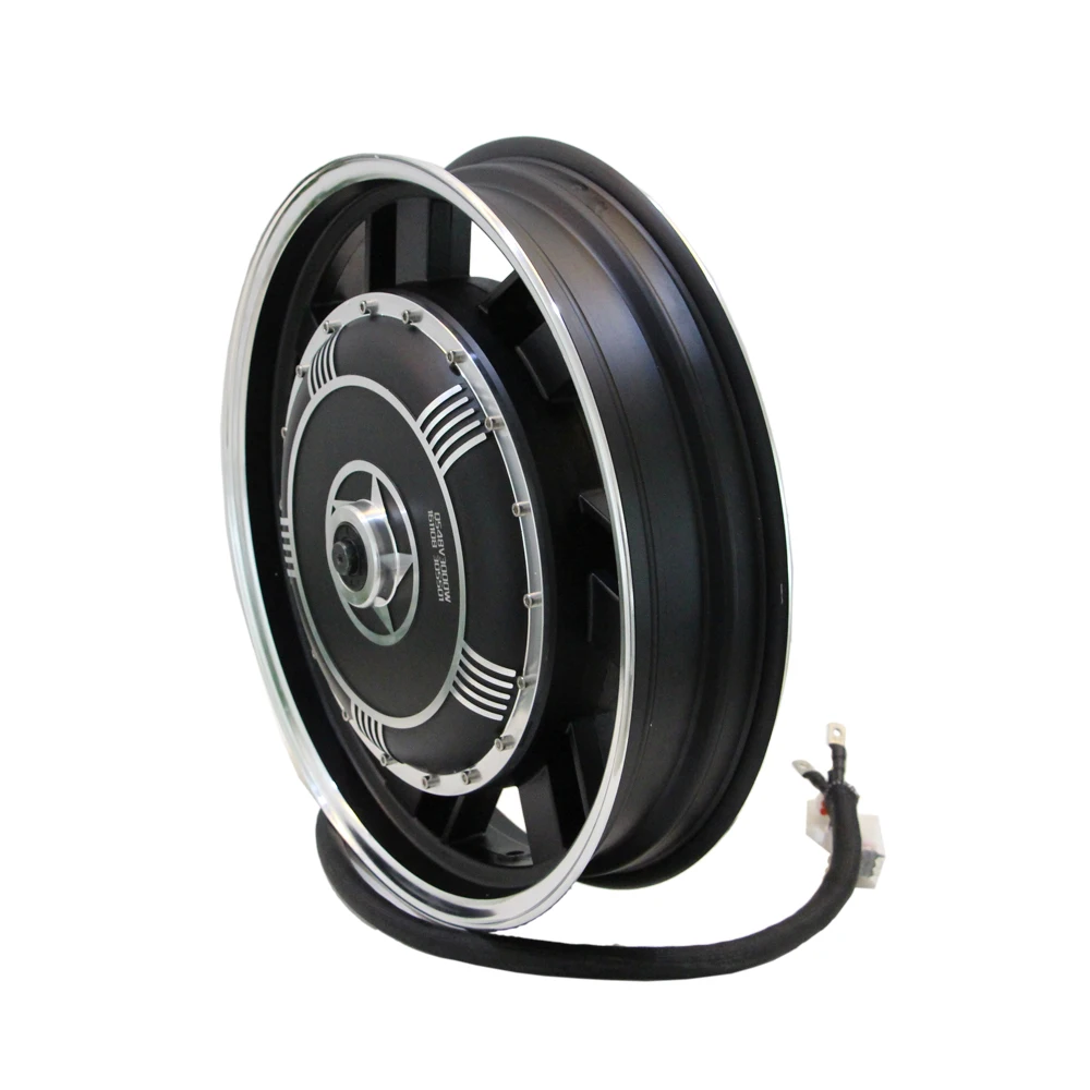 16*3.0inch 273 3000w 40H V3 Single Shaft Hub Motor for Motorcycle