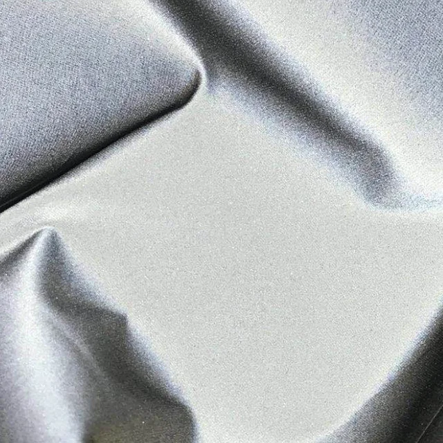 High Light Reflective Waterproof Polyester Reflective Fabric For Fashion Jacket