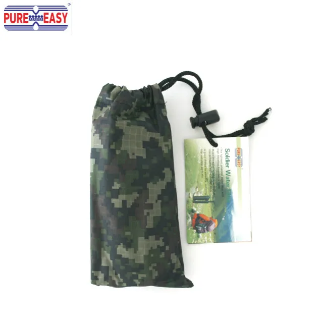 portable water filter for hiking camping travelling and emergency situation