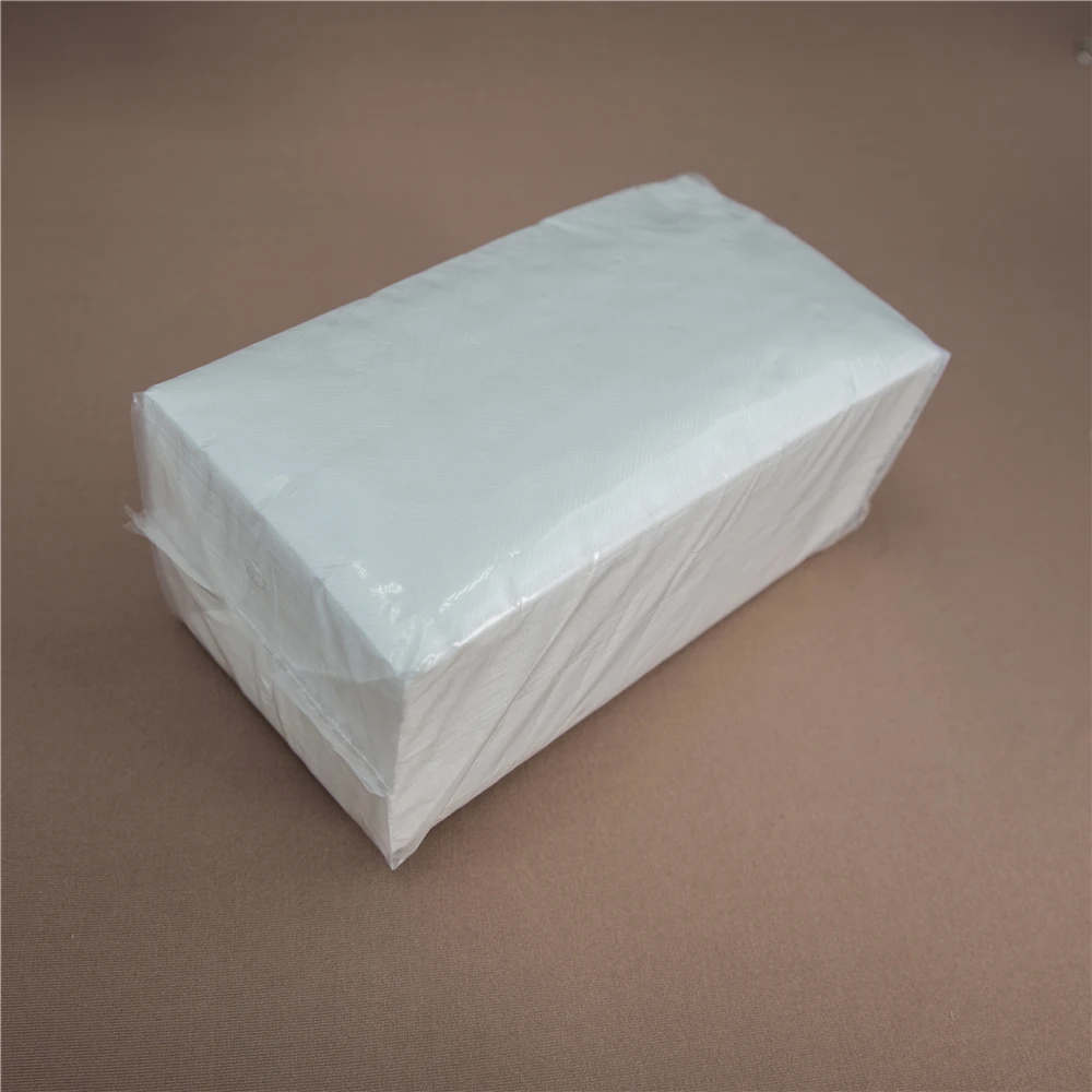 
Wholesale Tall Fold Napkins 1ply White Virgin 