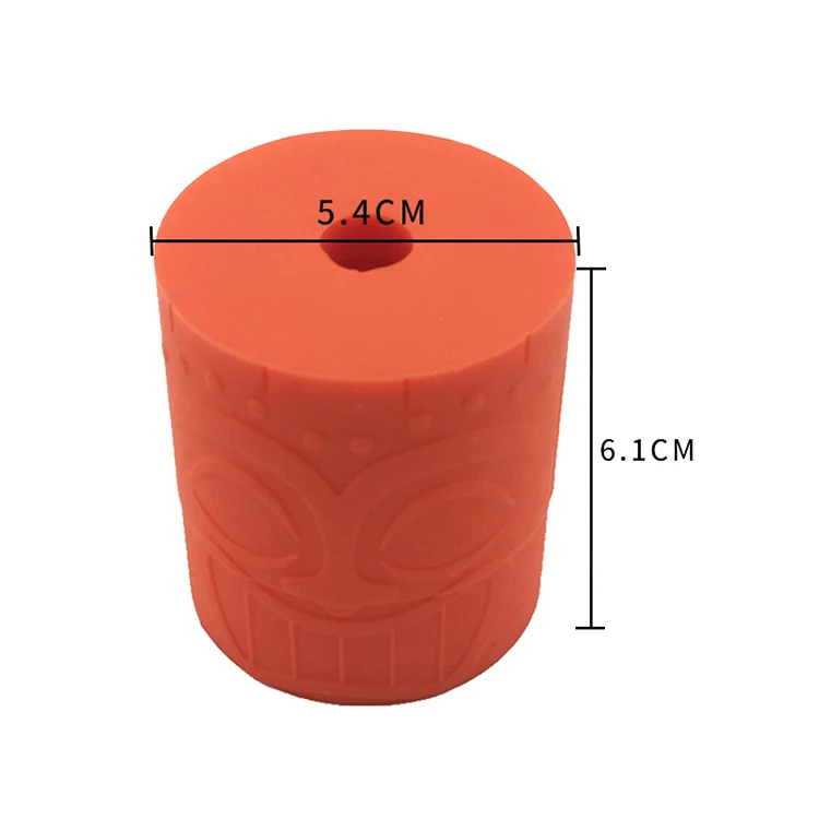 cylinder shape Chief sphere round cube ball tray maker silicone ice mold with custom logo
