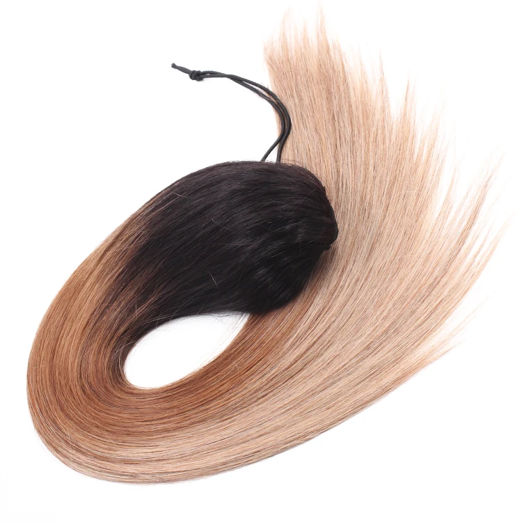 Китай Кристина шикарный пони оптовая торговля все цвета бразильский шнурок человеческих волос конский хвост