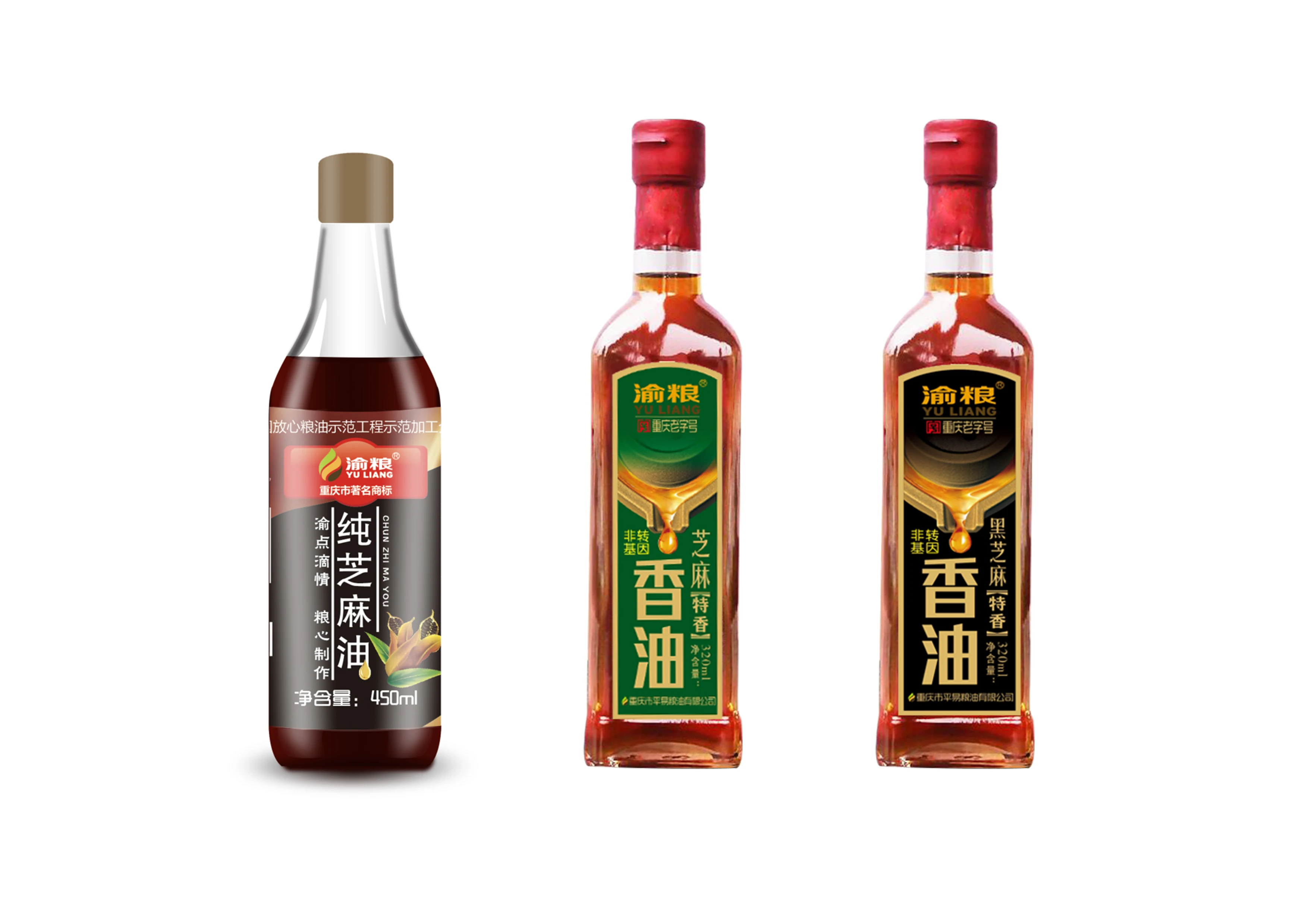 
bulk pure black sesame oil Yu Liang china time-honored brand 