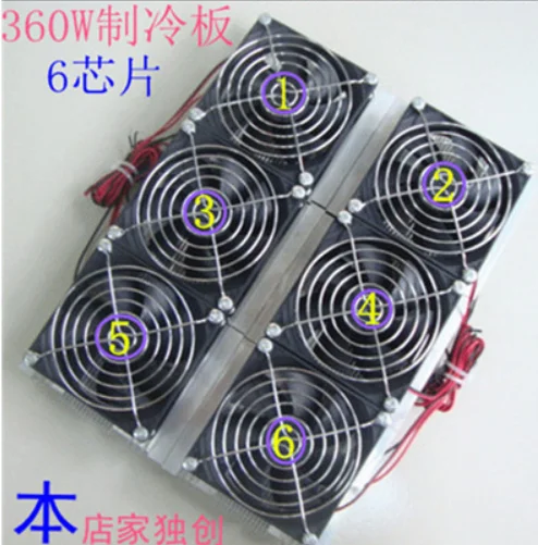 
Полный комплект XD-2040 12 в 360 Вт, термоэлектрический охлаждающий модуль, полупроводниковый охладитель/модуль охлаждения плоской пластины 