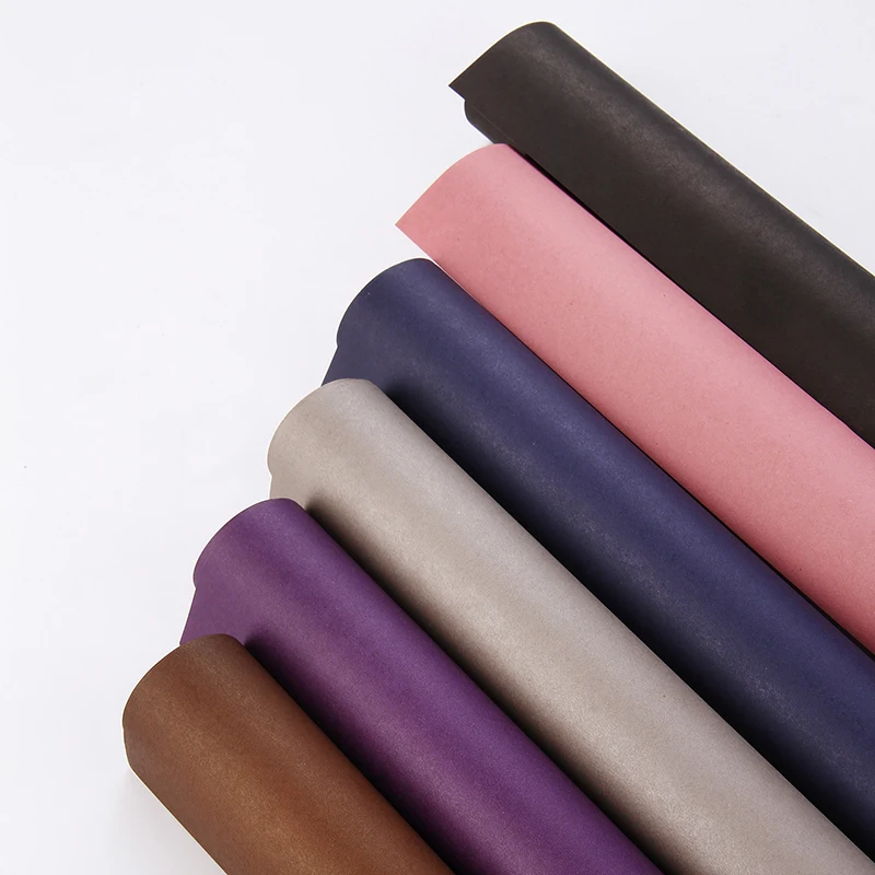 120gsm  thicker craft paper high quality luxury clothing gift packaging double side colorful  flower wrapping kraft paper