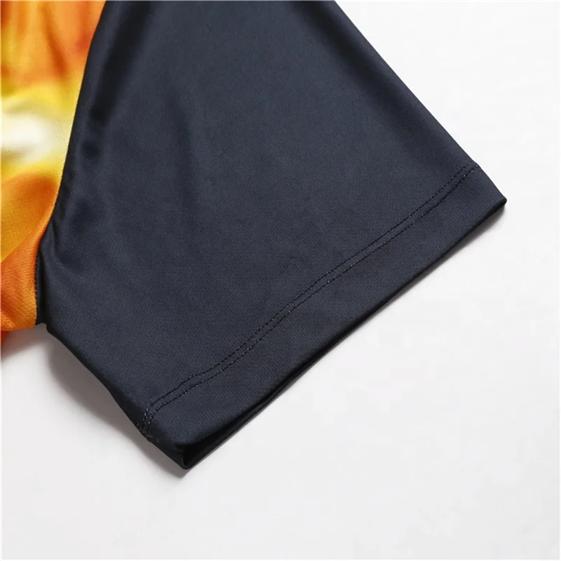 
custom shirts polyester sublimation printing short sleeve men t-shirt 