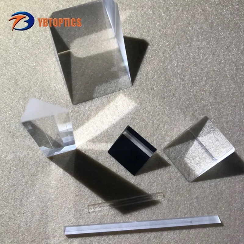 Оптический 60 градусов стеклянный треугольный объектив призма