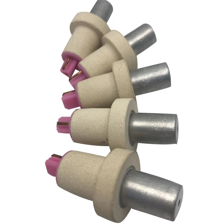 immersion expendable disposable one-time thermocouple for steelmaking KS604