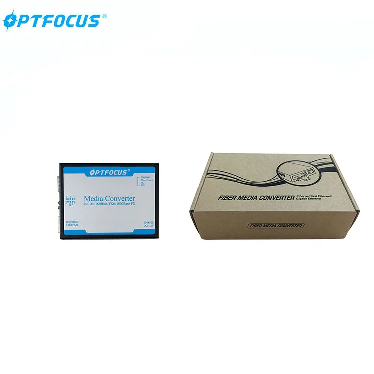Китайский производитель индивидуальные 10/100/1000 single fiber ethernet media converter