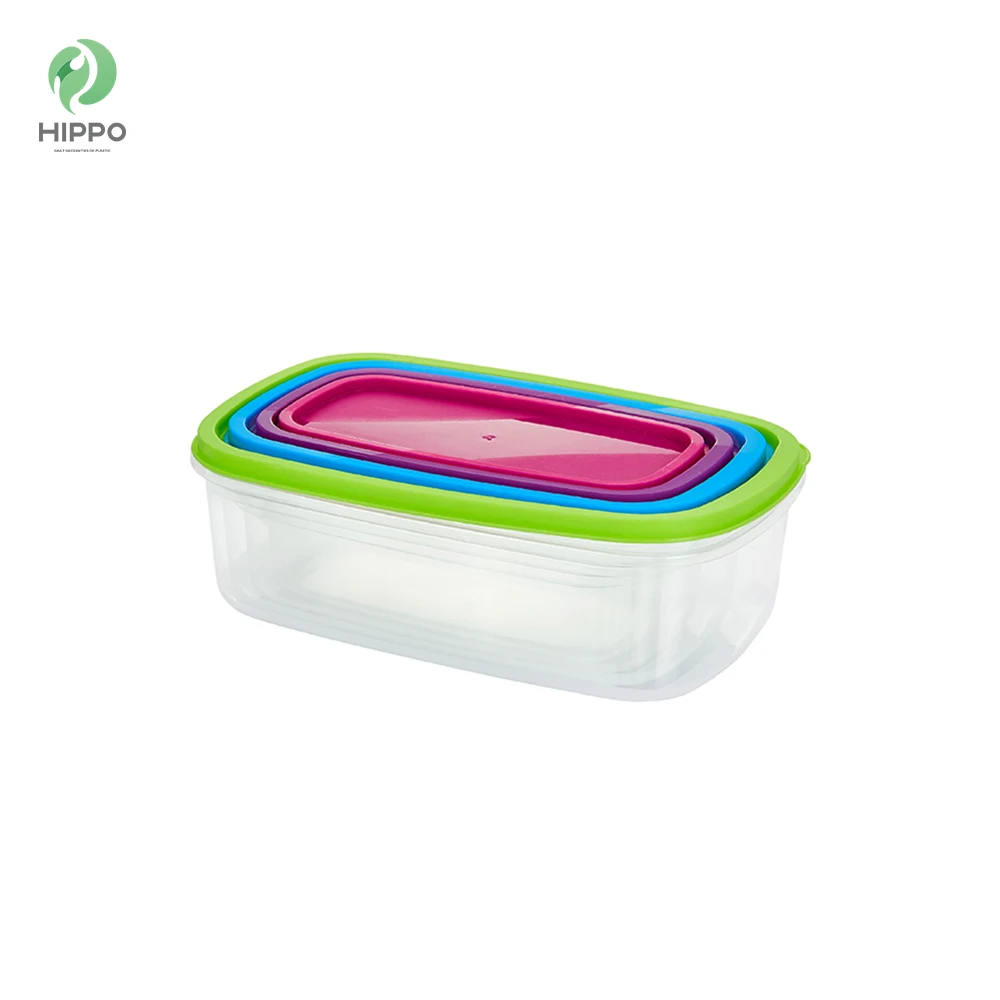 Unique travel large plastic cylinder reusable prep food storage containers