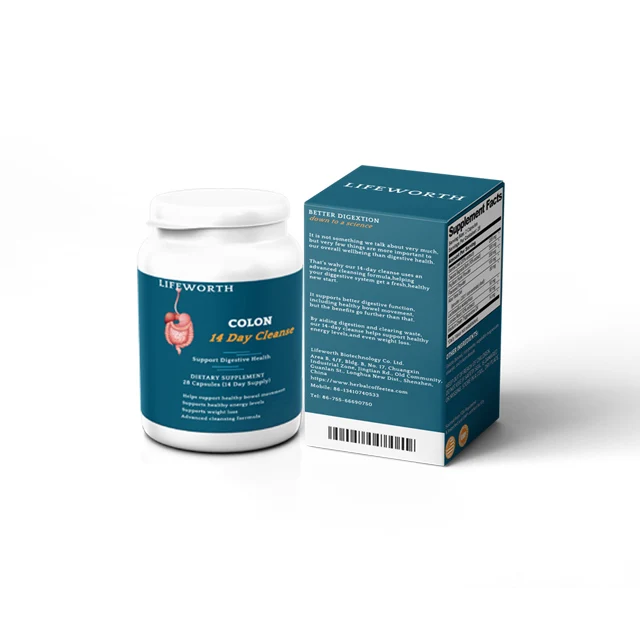 Lifeworth fast weight loss products colon cleanse private label digestive enzymes capsules