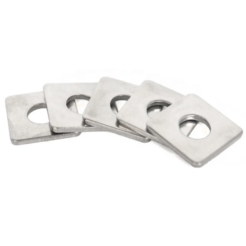 DIN436 M8 a2 \a4 \304\316 flat stainless steel square washer with round hole