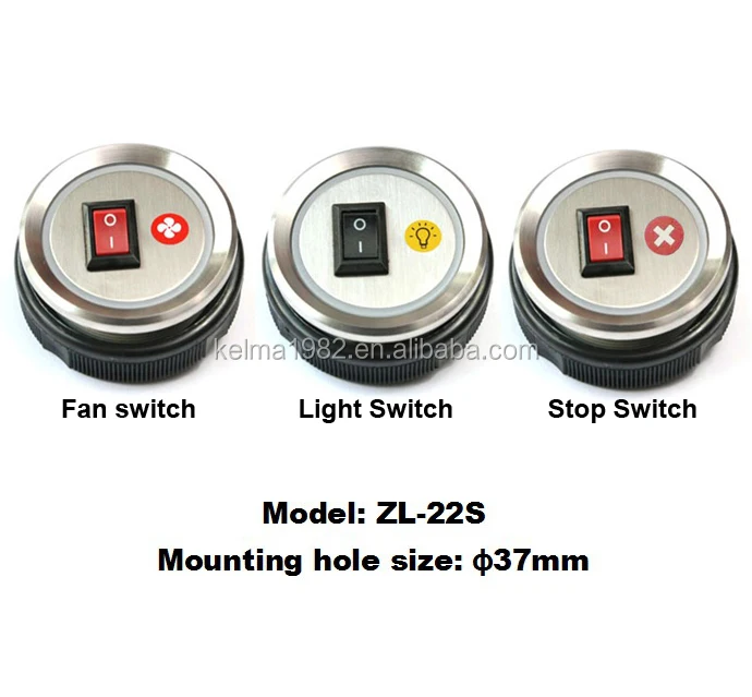 
elevator push button switch, elevator safety switch, lift button ZL-22S 