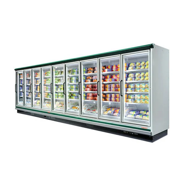 Refrigeration equipment parts Aluminum Frame Heating Glass Door For Walk In Cooler Display Showcase