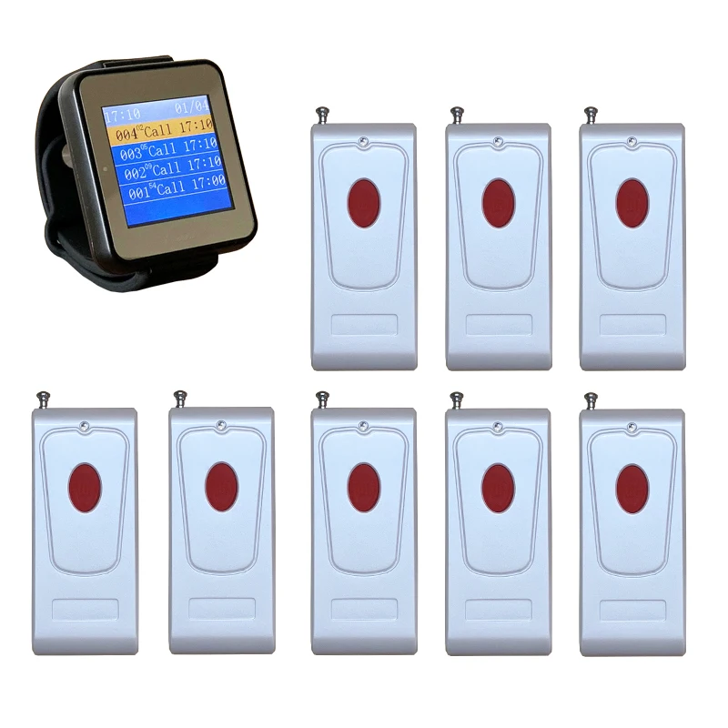 Artom wireless beach call service system nurse call device with signal covering 40,000 square meters