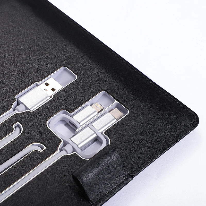 8gb 8000mah power bank wireless charger notebook with powerbank and usb