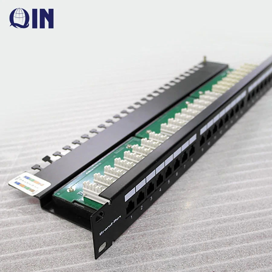 Shenzhen supplier for Brand-Rex Patch Panel Cat6 UTP 24 ports panel