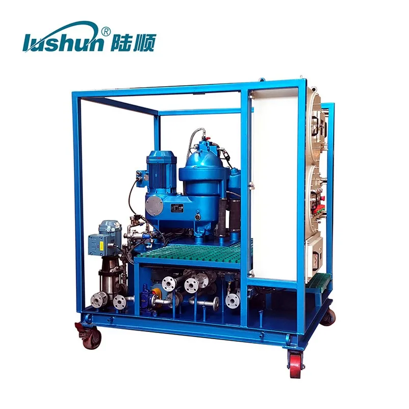 Mobile Mineral Centrifugal Marine Fuel Oil Purifier