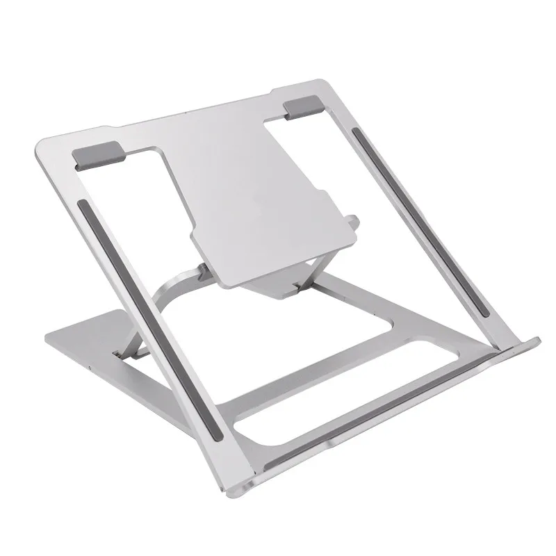 Aluminium portoble hands free table laptop holder