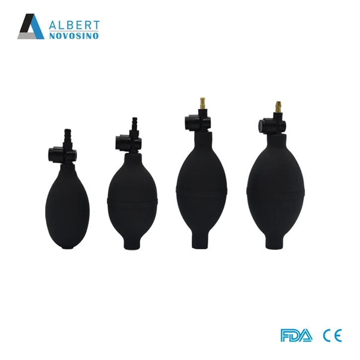 
Rubber bulb air blower Rubber squeeze bulb with air release valve 