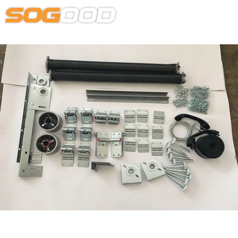 frameless sectional glass garage door