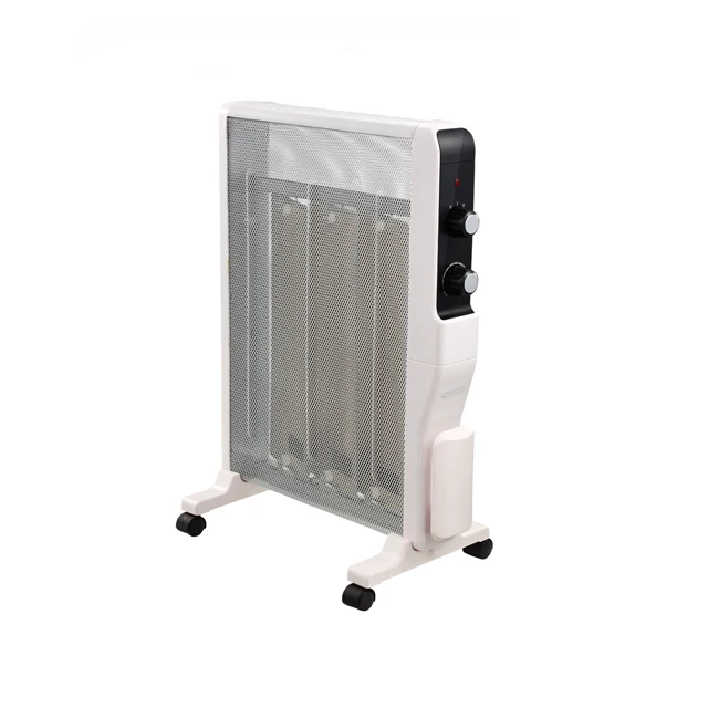 IP24 Water Proof 2 in 1 Radiant Heat Indoor Portable Oil Free Heater with Overheat Protection and Adjustable Thermostat
