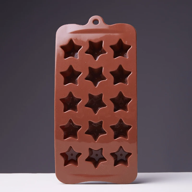 New Style Star Chocolate Mold Silicon Cake Mold Making Silicone Chocolate Cake 3D Molds