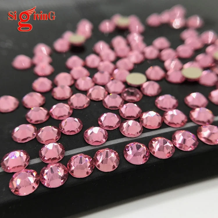 Shinny Glass Cristal flat back rhinestone SS12 clear crystal for bikini