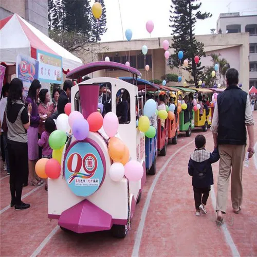 High quality kids tourist mall train set trackless train electric ride