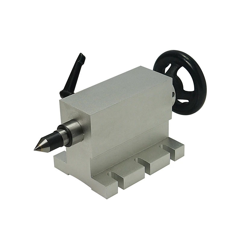 cnc rotary axis tailstock activity lathe tailstock with 3pcs head for cnc milling engraving machine