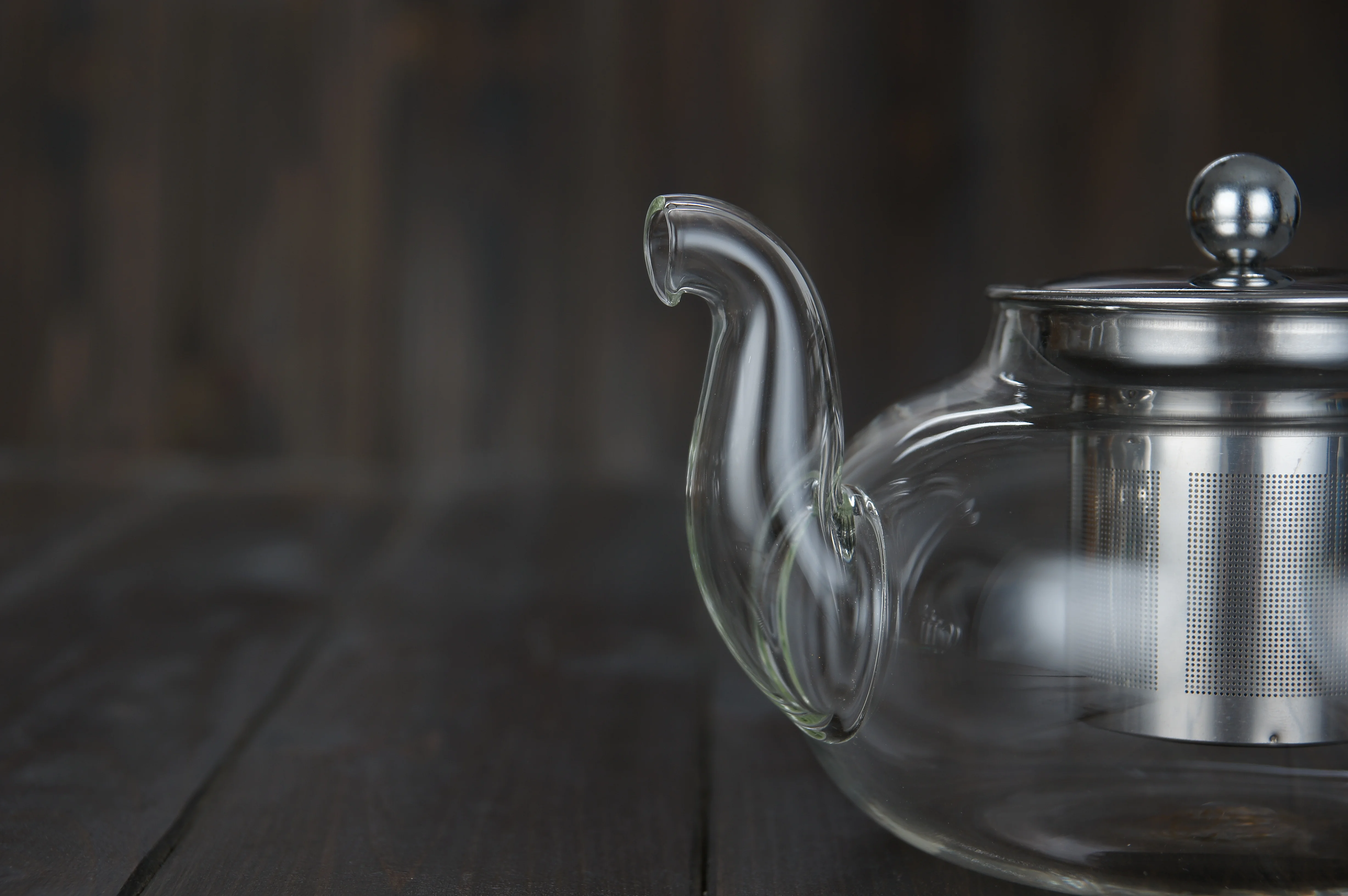 High borosilicate glass water kettles personalized tea pots with strainer