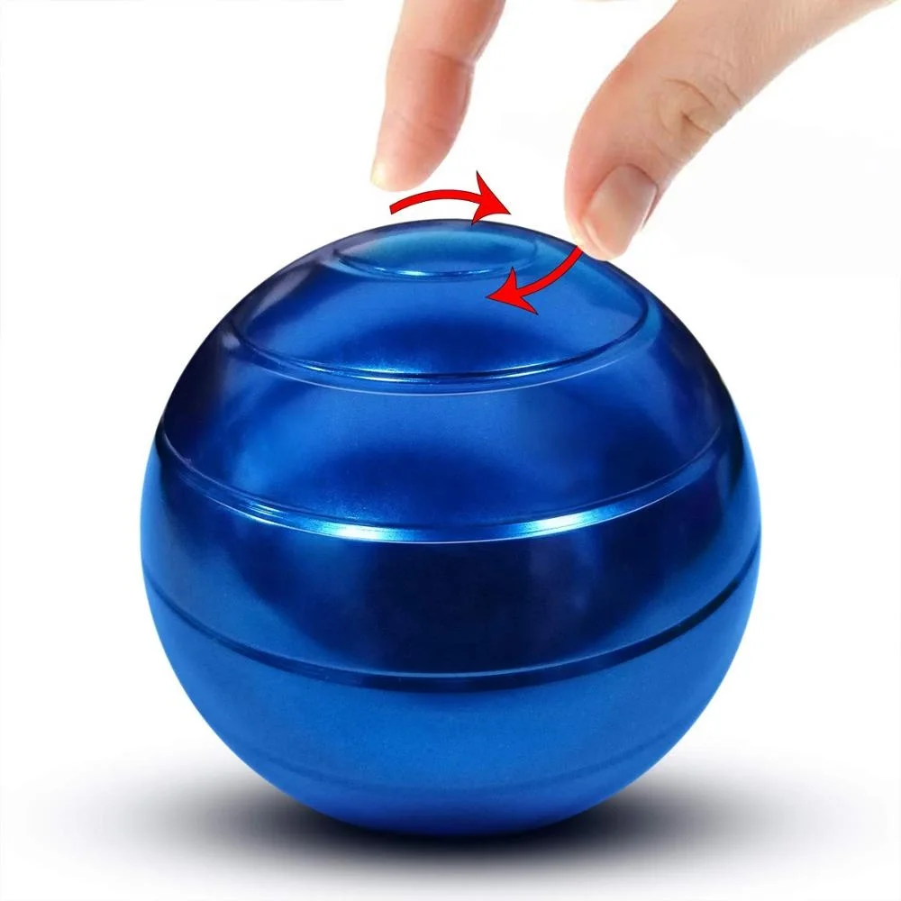 
Full Optical illusion Spinning Fidget Kinetic Desk Toy for Adults and Kids,Cool Mini Gadget for Office for Anxiety and Stress Re 