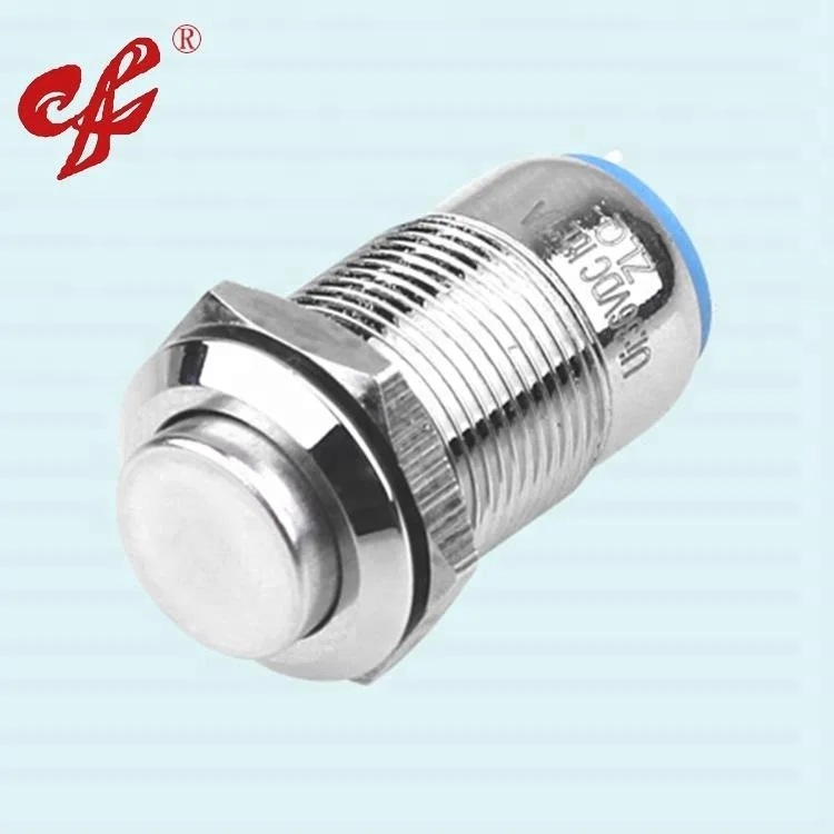 Прочный Мгновенный Металл антивандальный 3A переключатель