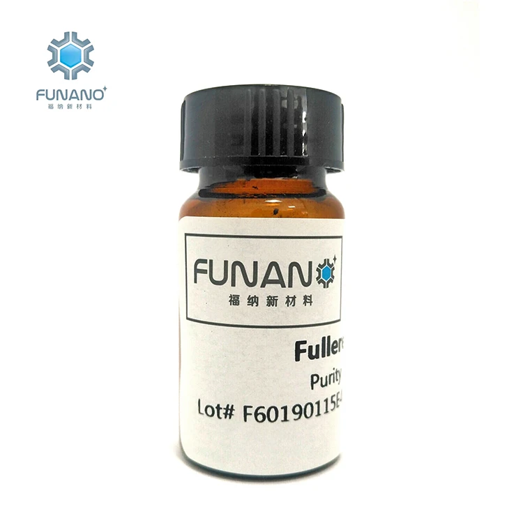 Manufacturer Funano Industry Intermediates Cosmetic Additives Raw Materials Carbon Powder Carbide Fullerene c70 With 97%